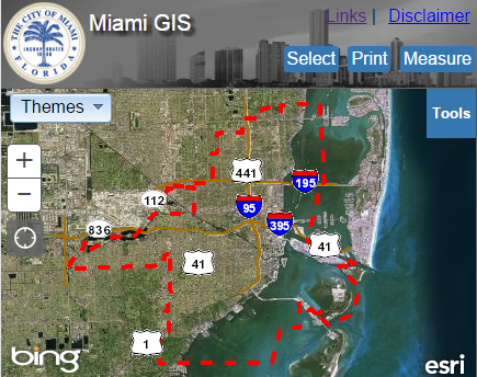 City of Miami WebGIS